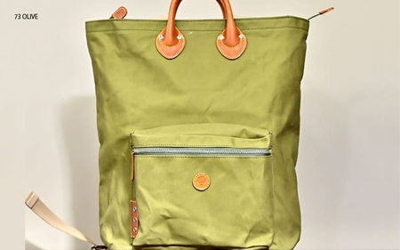 木の庄帆布 BOSTONTOTE ボストントート　k-khg-bt01t（C/＃73 OLIVE / オリーブ）