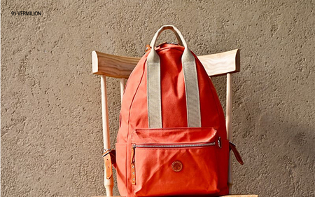 木の庄帆布 RUCKSACK リュックサック　k-khg-rs01t（C/＃95 VERMILION / バーミリオン）