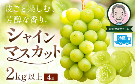 シャインマスカット 約2kg ｼｬｲﾝﾏｽｶｯﾄ