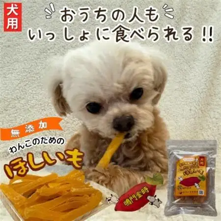 《100g×4袋》無添加　犬のおやつ干し芋　ワンコ用　ペットにも安心な食材をお届けします。【1699019】