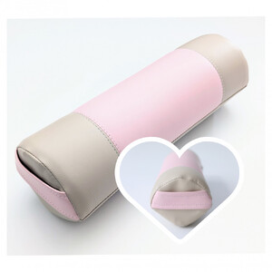 【特許・意匠取得／日本製】寝返りが整体になる《願えりまくらＭ》ピンクベージュ