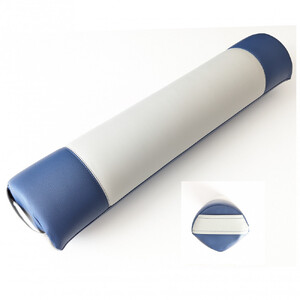 【特許・意匠取得／日本製】寝返りが整体になる《願えりまくらＬ(ロング)》グレーネイビー