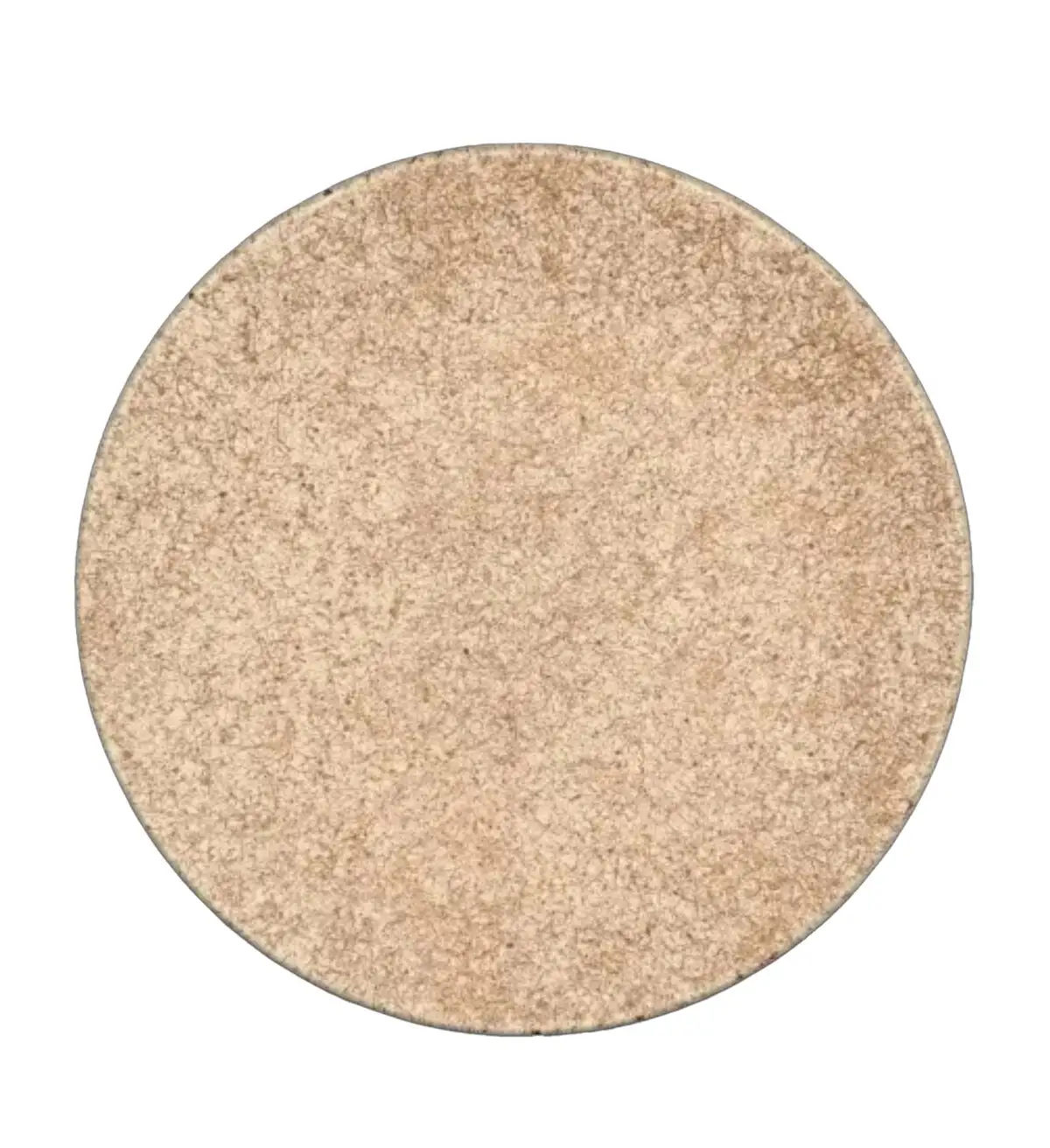 丸小皿 乱糸（マット仕上げ）漆白［NF183］