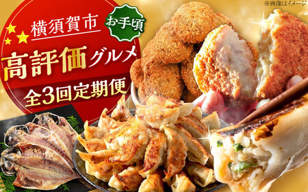 【全3回定期便】横須賀 お手軽 高評価 定期便[AKZZ028]