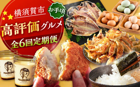【全6回定期便】横須賀 お手軽 高評価 定期便[AKZZ029]