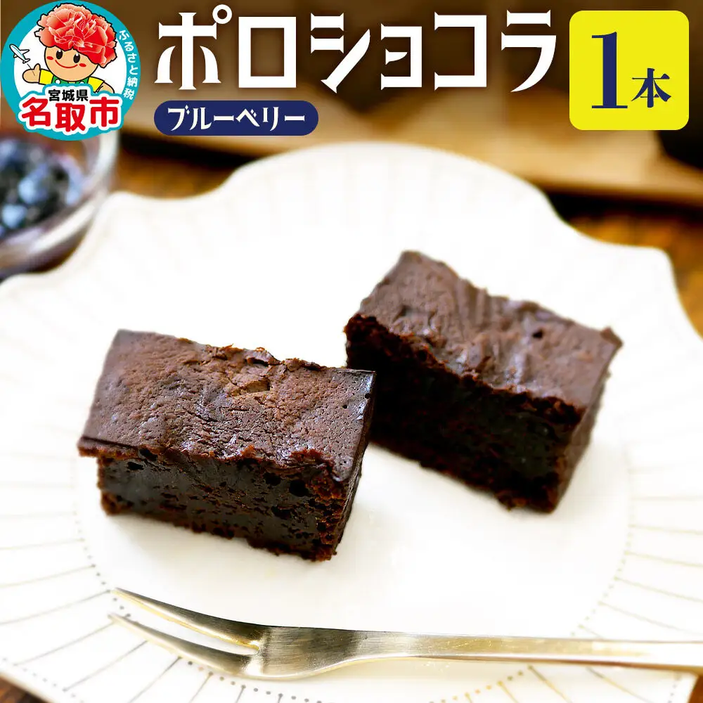 ポロショコラ ブルーベリー 160g×1本 ラグノオささき チョコレート お菓子