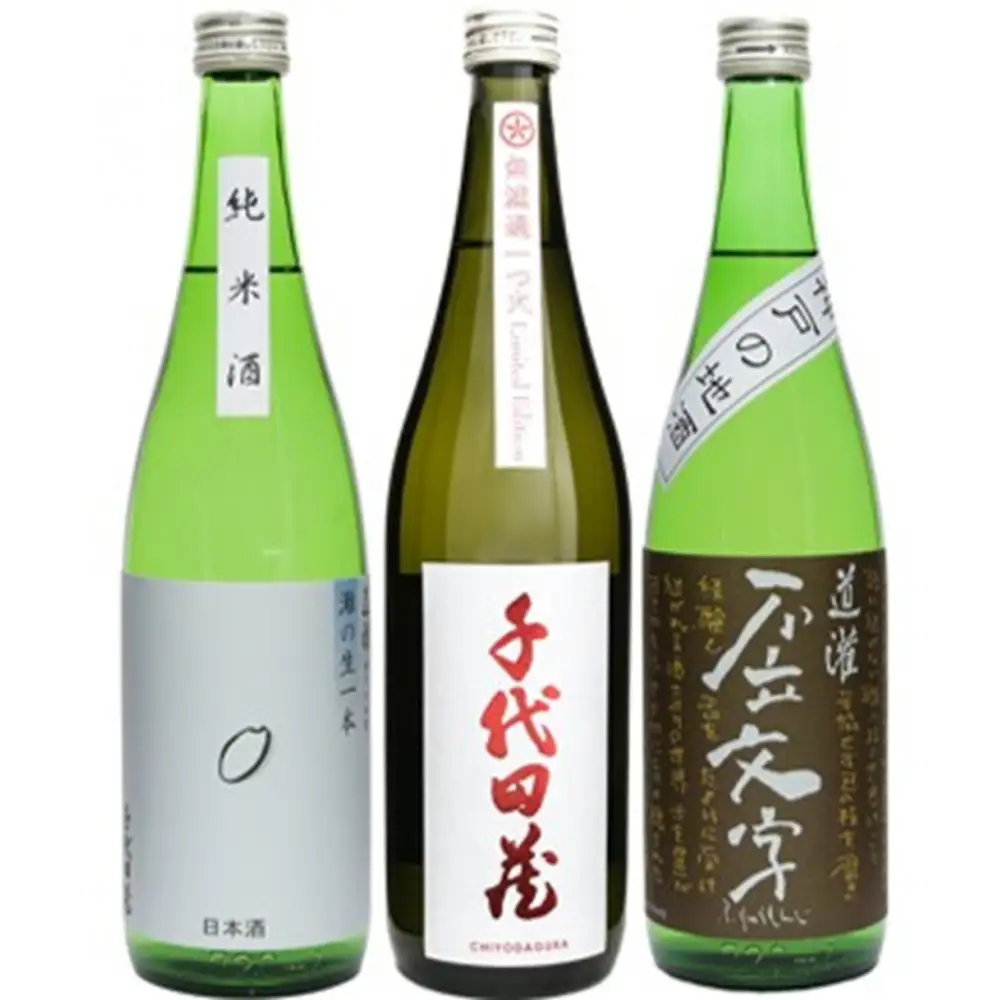道灌 千代田蔵 特別純米 飲み比べセット 720ml瓶x3本