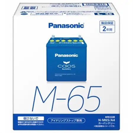 【パナソニック カーバッテリー】Blue Battery caos　N-M65/A4【配送不可地域：沖縄県】【1701310】