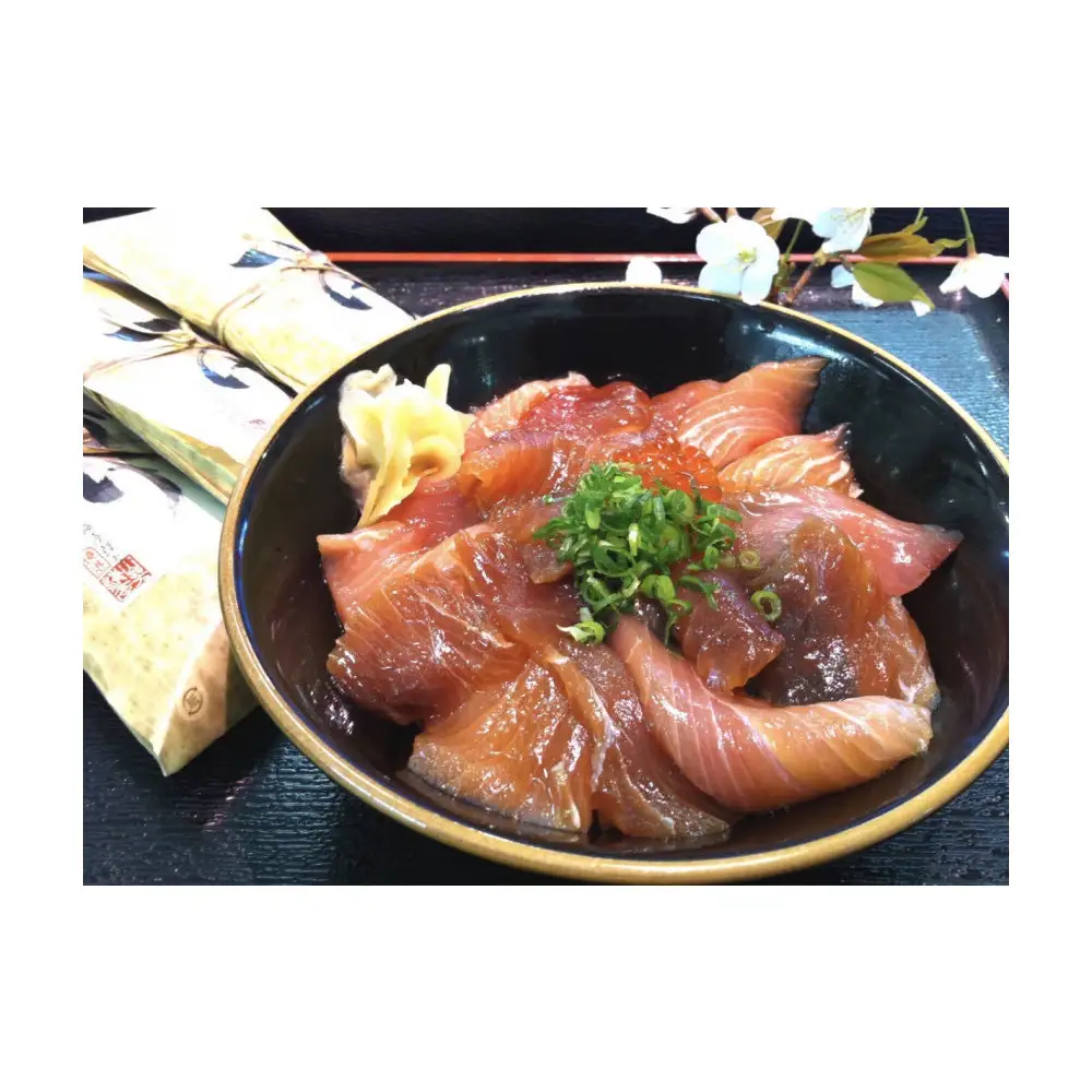 ＜水産加工大賞受賞！＞づけ丼・昆布じめ丼の素セット(づけ丼×3本・昆布じめ丼×1本・計4本×3回お届け)