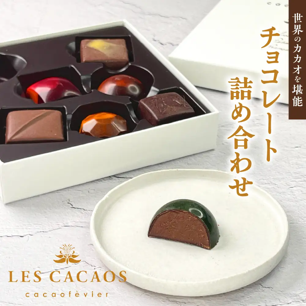 LES CACAOS　レ・カカオ　チョコレート詰め合わせ