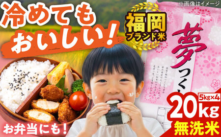 【令和7年度産】無洗米 夢つくし 20kg 精米[BGBV019]