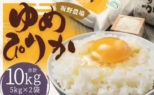 令和7年産 らんこし米 ゆめぴりか10kg（5kg×2） お米 米 こめ コメ 精米 ゆめぴりか ご飯 ごはん 白米 ブランド米 蘭越米 国産 産地直送 お取り寄せ 