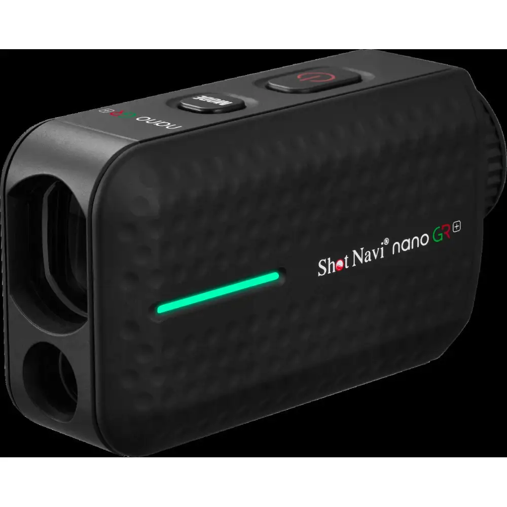 ショットナビ Laser Sniper nano GR+ ブラック ゴルフ距離計