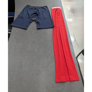 迎春！あったか、みんなにやさしい赤いふんどし！商品名「エミューM」（青色）　