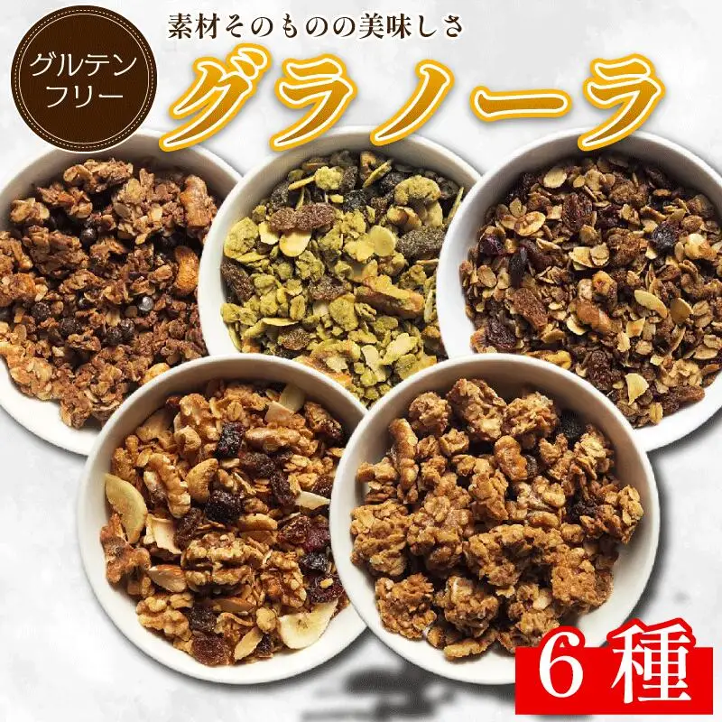 グラノーラ 6種 詰め合わせ グラノーラ