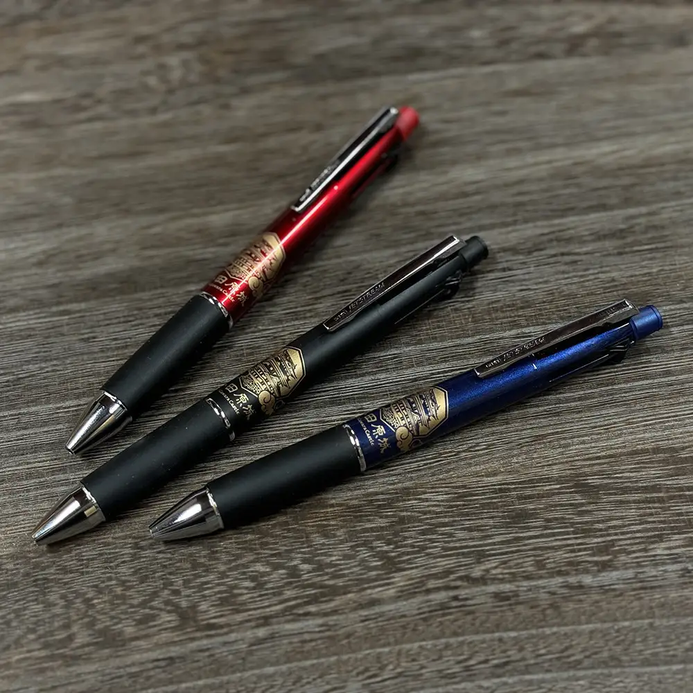 【ボルドー】【小田原城限定デザイン　ジェットストリーム多機能ペン4＆1 】