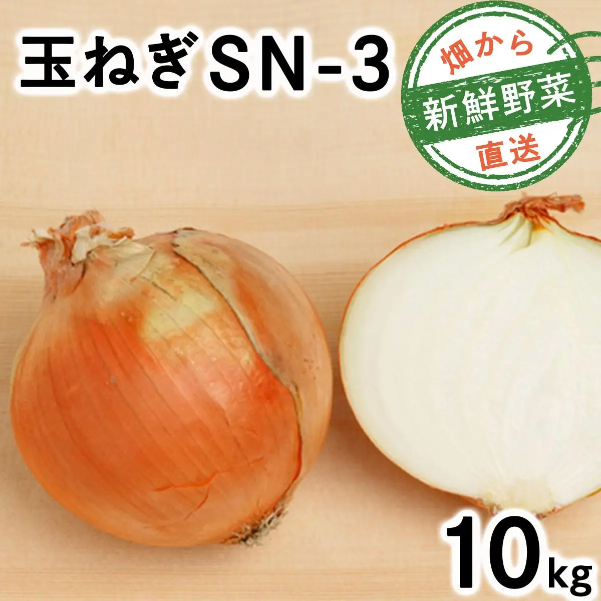 【先行予約】畑から直送の新鮮野菜！玉ねぎ(SN-3) 10kg [a168-002] 