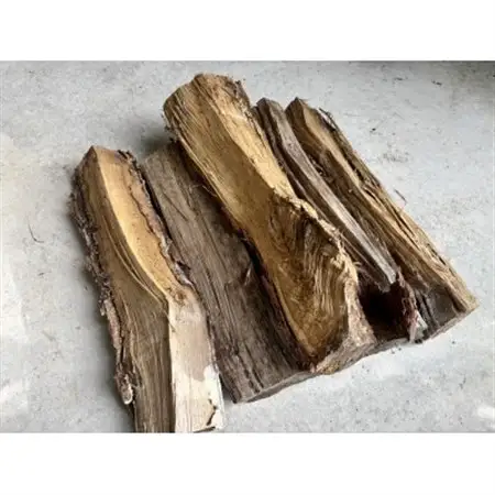 林業芸術社　2年乾燥薪(広葉樹約22cm /約5kg分/中割り～)御代田町面替【1702678】