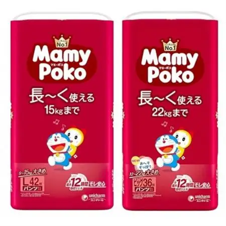 ユニ・チャーム　マミーポコパンツ L・ビッグサイズセット【複数個口で配送】【4081168】