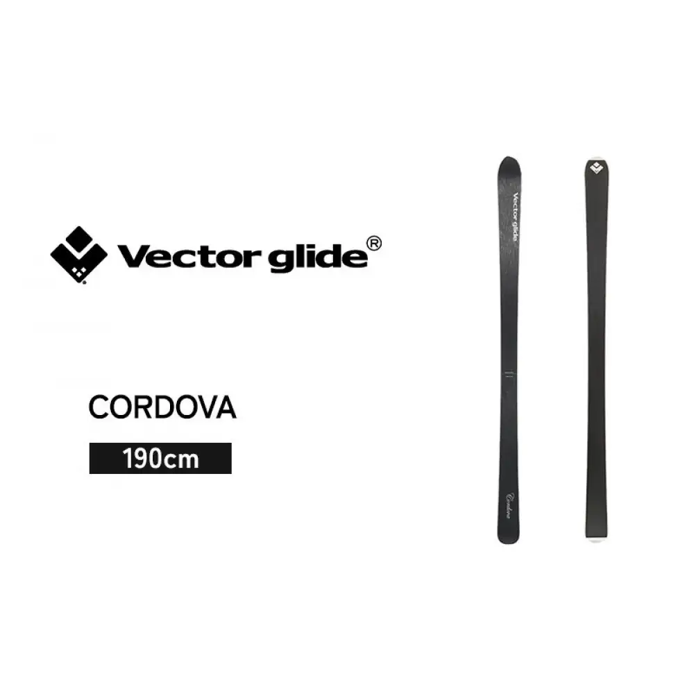 【VECTOR GLIDE】スキー板 CORDOVA 190cm | スキー板 ノーマルキャンバー フリーライド グルームバーン