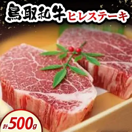 鳥取和牛ヒレステーキ500g(2～3枚入)【配送不可地域：離島・北海道・沖縄県・東北・信越、北陸】【1682831】