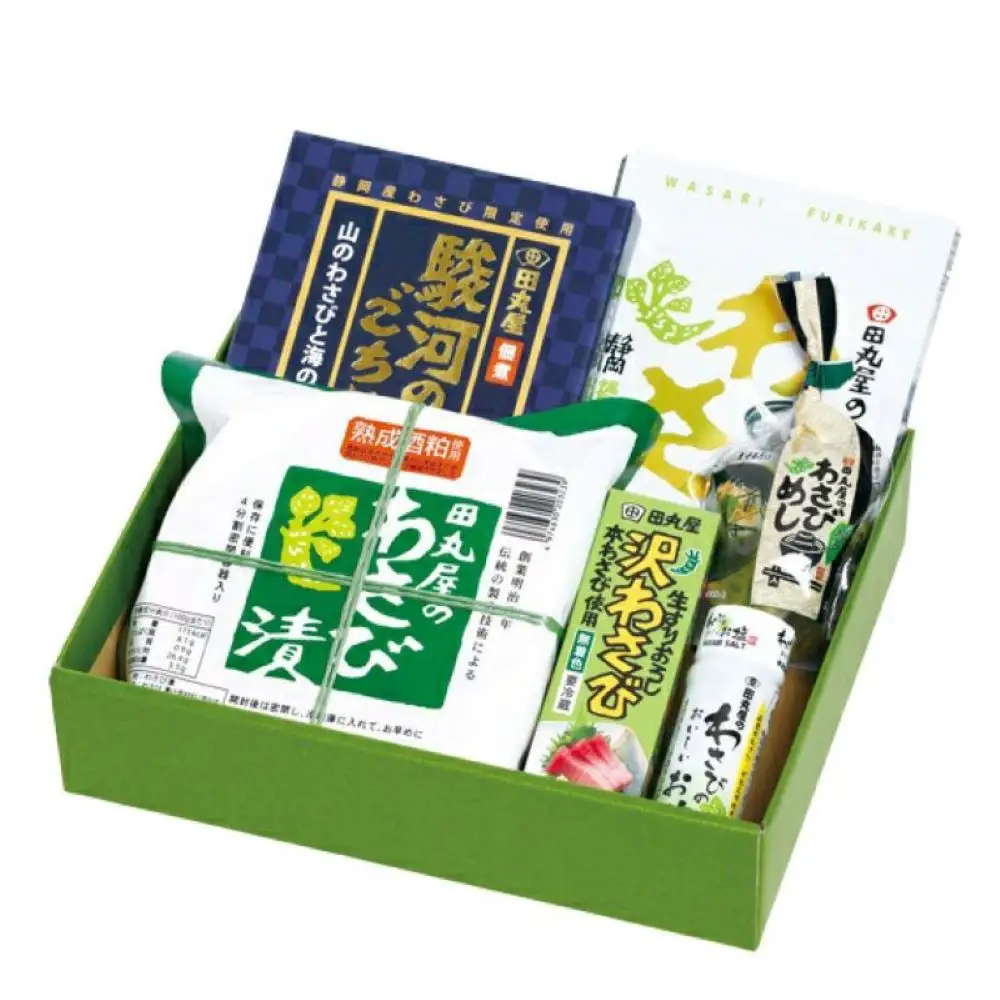 【静岡市】田丸屋 わさび満彩詰め合わせセット 本わさび使用 ご飯のお供 ギフト【配達不可：一部離島】