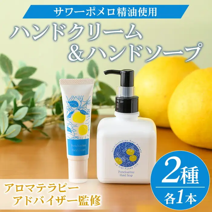 ボタニカル ハンドクリーム 30g×1本 と ハンドソープ 200ml×1本 セット【00-090-23】