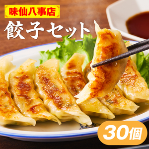 【味仙八事店】餃子30個セット(冷凍） ［061A11］ 餃子 30個セット 540g 味仙 味仙八事店 名古屋名物 冷凍 ご家庭 本格的 お取り寄せ おかず 夕食 おつまみ ご飯のお供 中華 ご当地グルメ 簡単調理 時短 焼き餃子 ジューシー もちもち 家族向け 愛知県 小牧市 送料無料