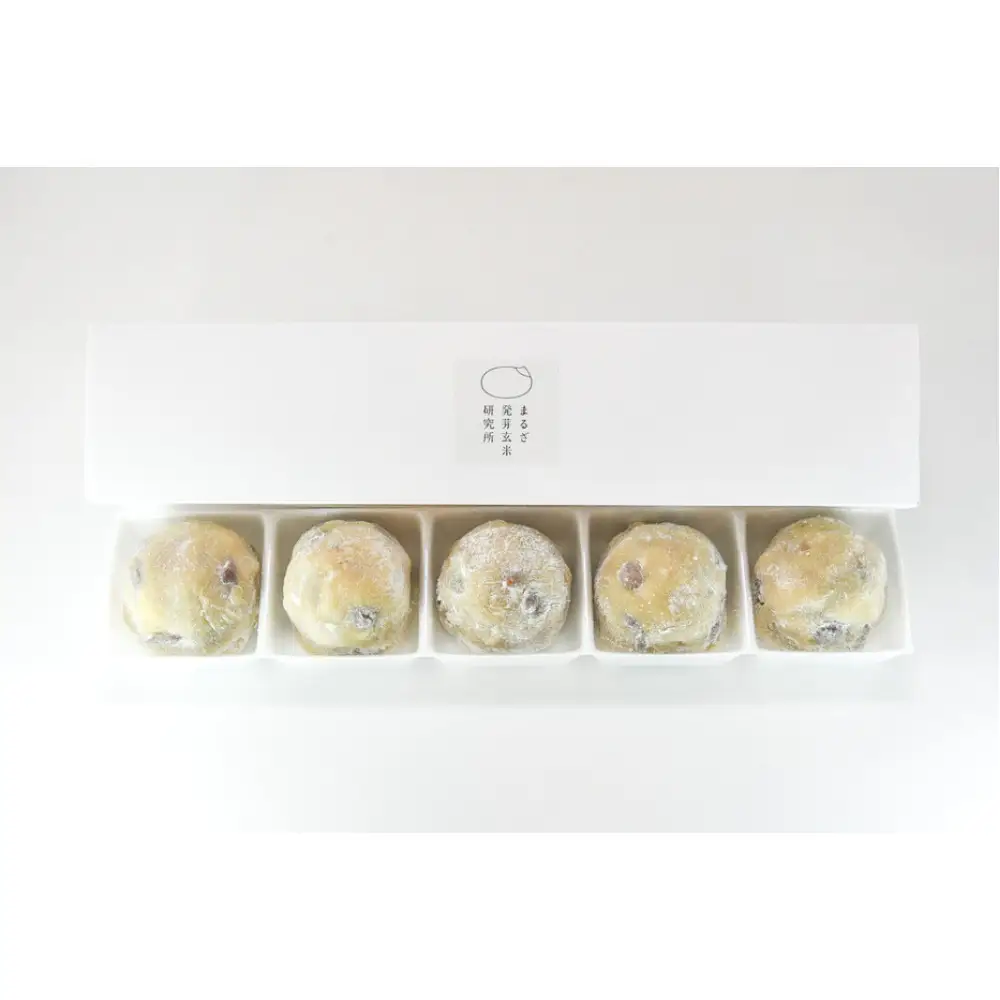 焙煎玄米の塩豆大福（5個入り）