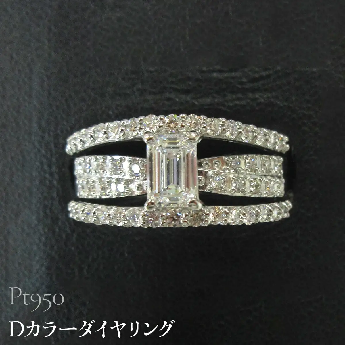 Pt950 Dカラーダイヤリング SWCB004-pt