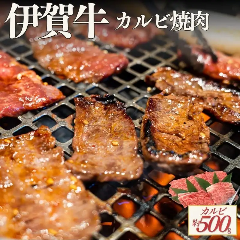 伊賀牛 カルビ焼肉 約500ｇ【cook0053】