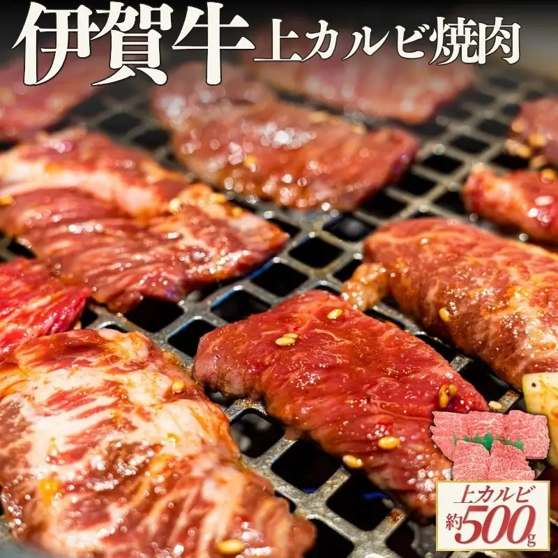 伊賀牛 上カルビ焼肉 約500ｇ【cook0054】