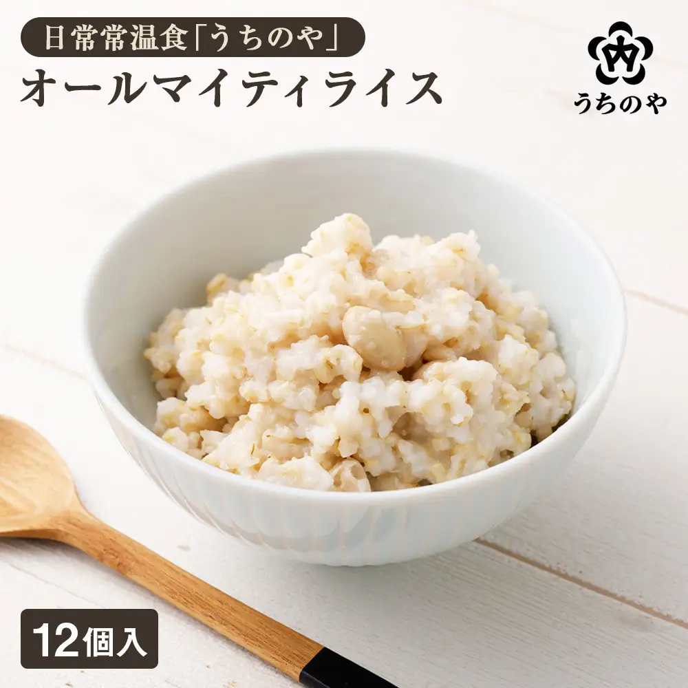 新しい主食のカタチ 日常常温食「うちのや」 オールマイティライス12個 レトルト