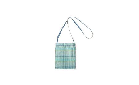 「伝統的工芸品」伊那紬 ミニショルダーバッグ 駒ヶ根市 ファッション