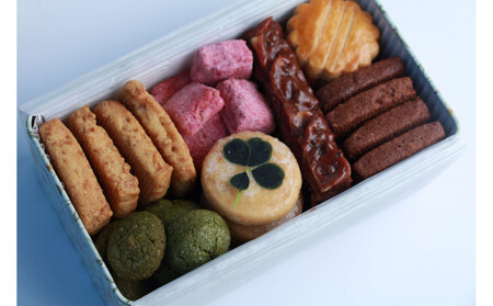 プティ・ボヌール　7種類のオリジナルクッキー缶