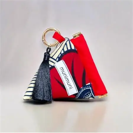 《munimuni》African tetra pouch　※色柄はお任せ【1617928】