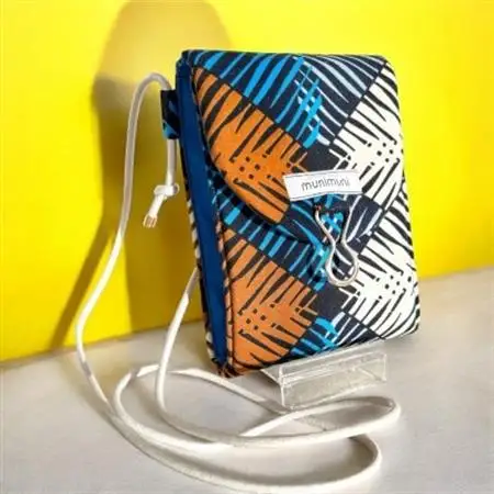 《munimuni》African mini shoulder bag ※色柄はおまかせ【1618039】