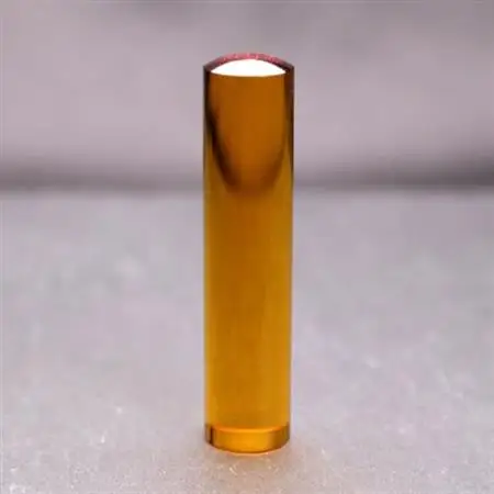 そらのハンコ工房 宝石印鑑 シトリン(13.5×60mm)【配送不可地域：離島】【1295807】