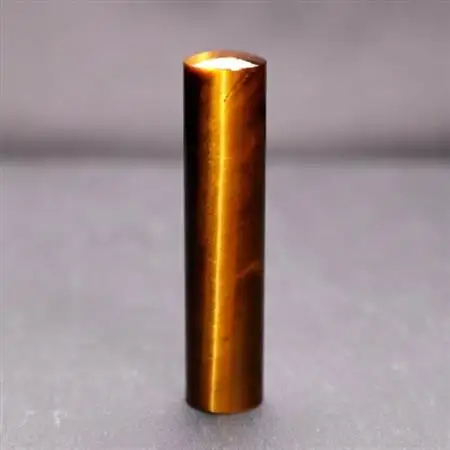 そらのハンコ工房 宝石印鑑 タイガーアイ縦目(13.5×60mm)【配送不可地域：離島】【1295823】