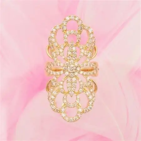 K18 2.1ct ダイヤモンド リング　#8　HR-009327【配送不可地域：離島・沖縄県】【1510034】