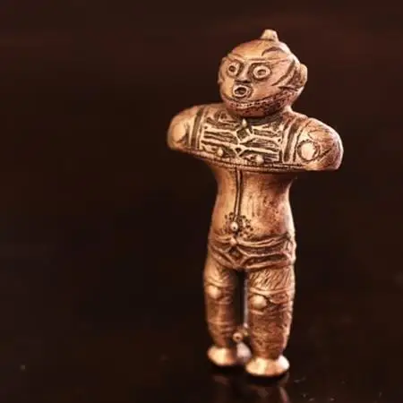 【縄文アクセサリーDo_goods】国宝土偶「中空土偶」ミニオブジェ  659-706【配送不可地域：離島】【1534376】