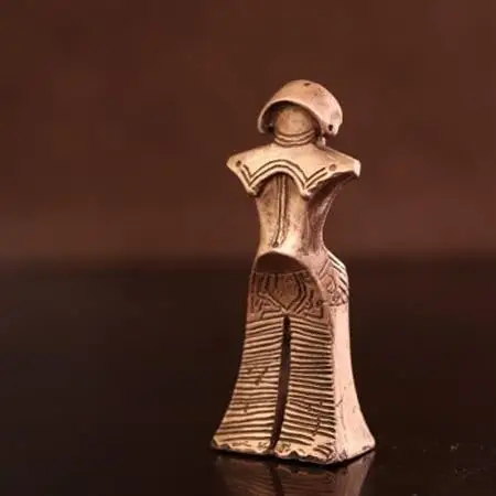 【縄文アクセサリーDo_goods】国宝土偶「縄文の女神」ミニオブジェ  659-338【配送不可地域：離島】【1534379】