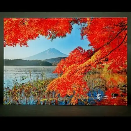 富士山アクリルパネル　A4　秋【配送不可地域：離島】【1542300】
