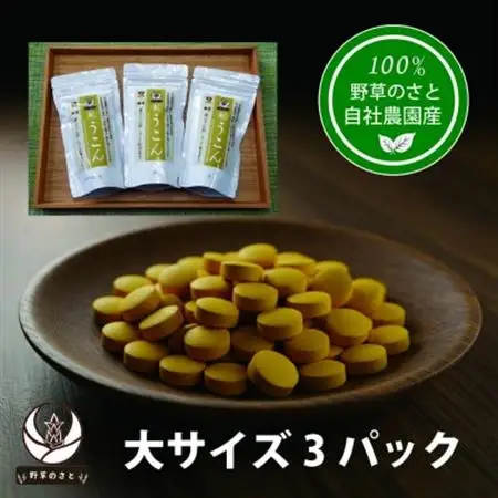 秋うこん 600粒×3パック【1670280】