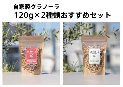 HAKUBA VALLEY 自家製グラノーラ 120g×2種類 スタートセット