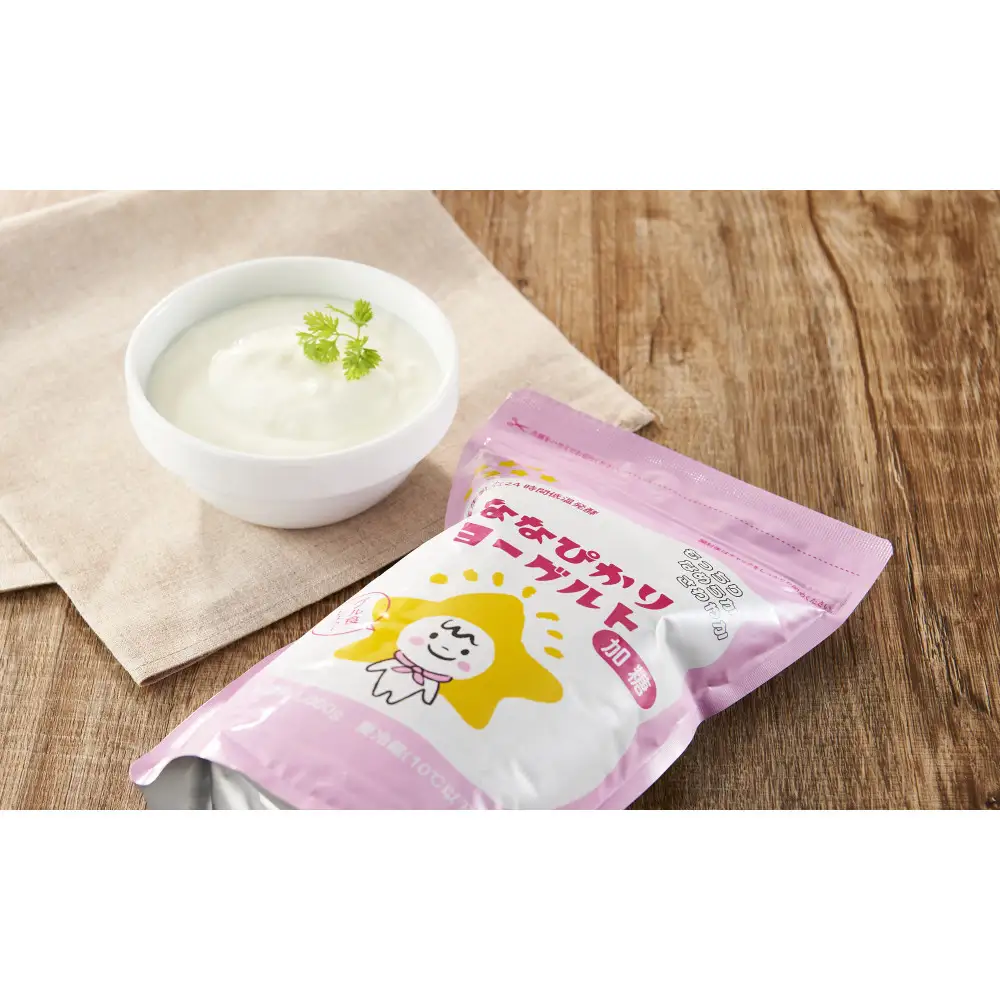 長時間醗酵＆長時間冷却でモッチり体験!!ななぴかりヨーグルト加糖たっぷりセット