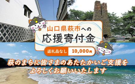 山口県萩市への応援寄付金[返礼品なし] 10,000円分