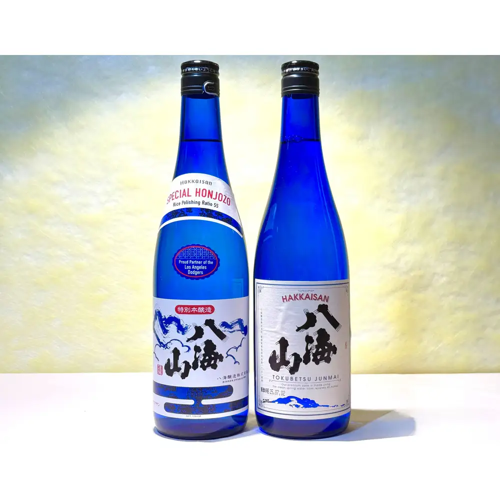 八海山ドジャースボトルセット(720ml×2本)【八海山 四合瓶 2本 セット 日本酒 720ml ドジャース 新潟 地酒 厳選 晩酌 熱燗 お酒 酒 さけ お中元 お歳暮 贈答】