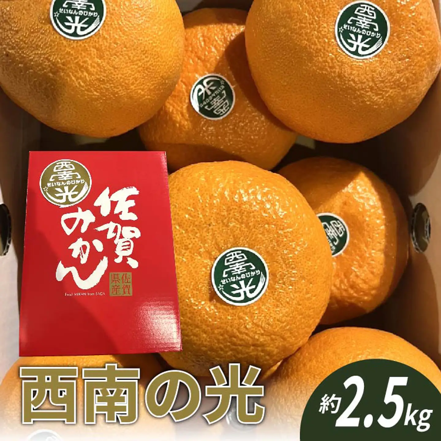 【数量限定】西南の光 2.5kg（化粧箱入り）みかん 柑橘 _c-137