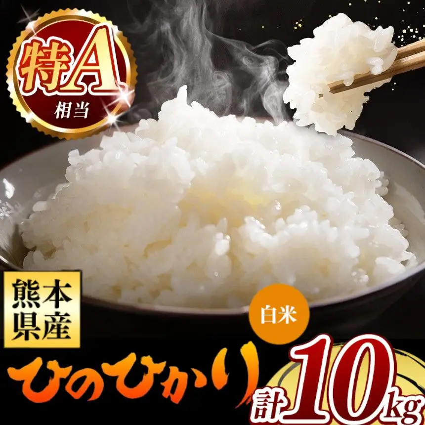 令和7年産 熊本県産 ひのひかり 白米 10kg 米 こめ